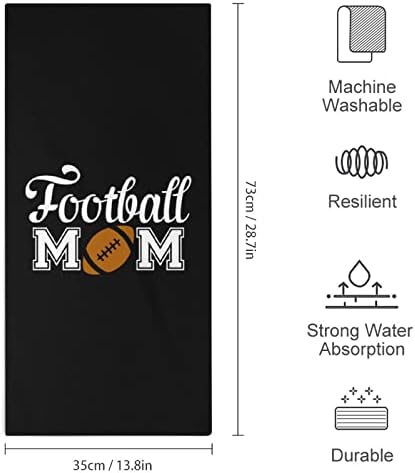 Фудбал мама микрофибер рачни крпи Супер апсорбирачки крпи Брзо суво миење на миење садови