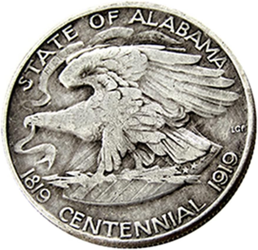 Американски половина долар 1921 година комеморативна монета странска репродукција сребрена понуда