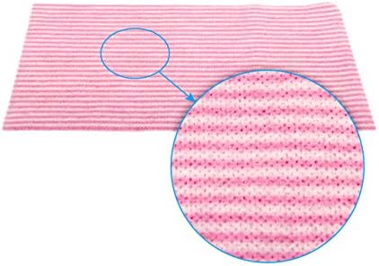 Кравки за хартија за храна за храна за свежи пешкири - 1/4 пати, 13 x 20 инчи - розова права линија на сите пешкири за чистење на целта