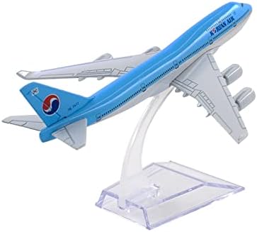 Модели на авиони 1/400 Поставени за Боинг 747 АВИЦИЈА МОДЕЛ Б747 Модел на авион со држач за собирање или графички приказ на подароци